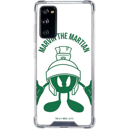 Looney Tunes Marvin the Martian Big Head Galaxy S20 FE Clear Case